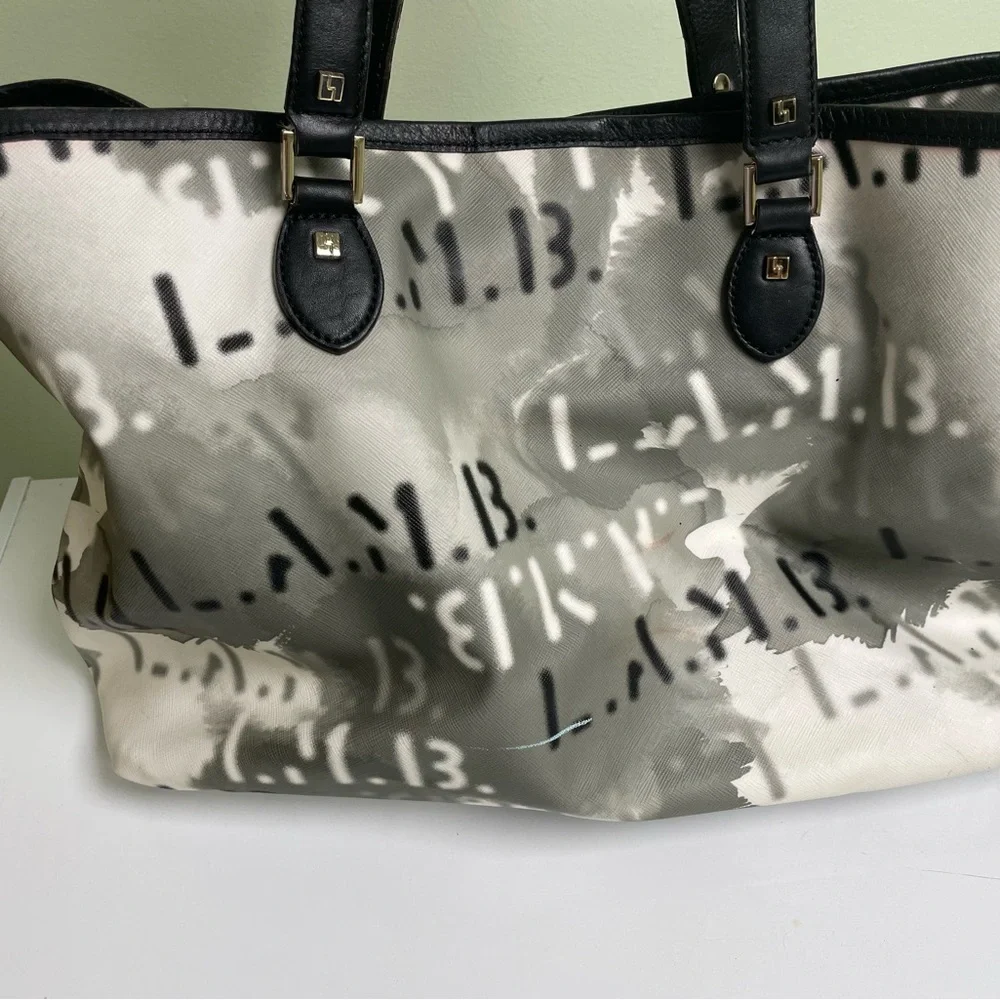 Gwen Stefani L.A.M.B vintage graffiti tote bag - Picture 2 of 6